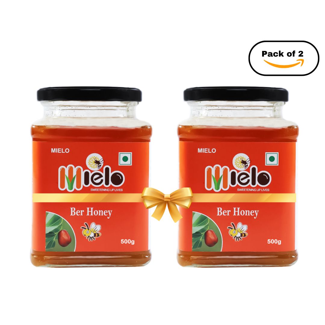 Mielo Ber Honey Combo (500g x 2)