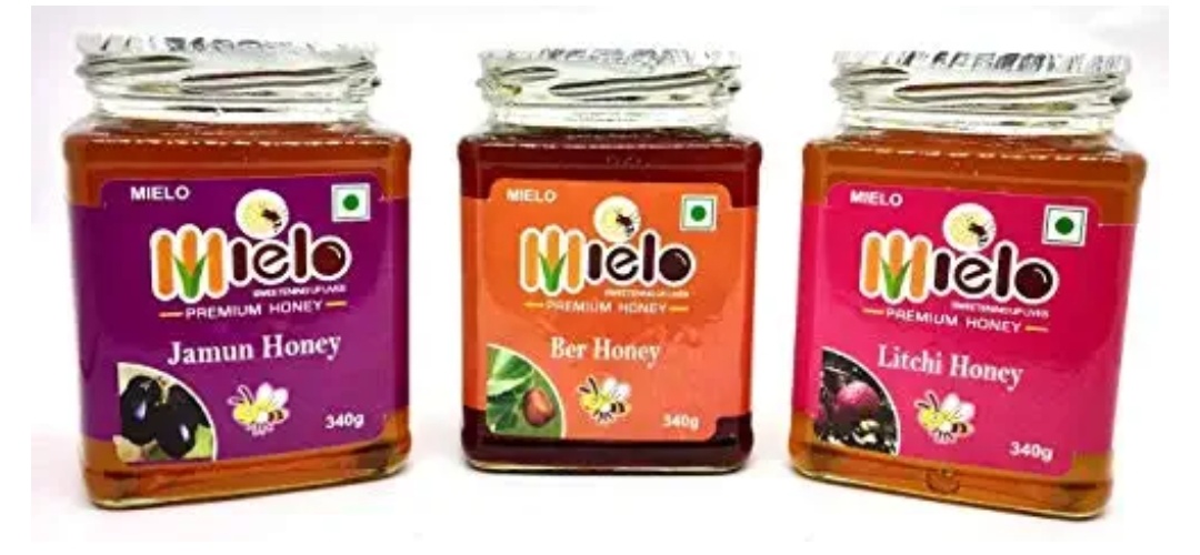 Mielo Ber Litchi Jamun Honey 340g