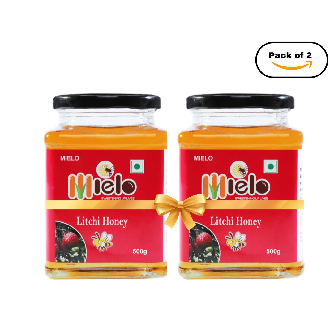 Mielo Litchi Honey Combo (500g x 2)