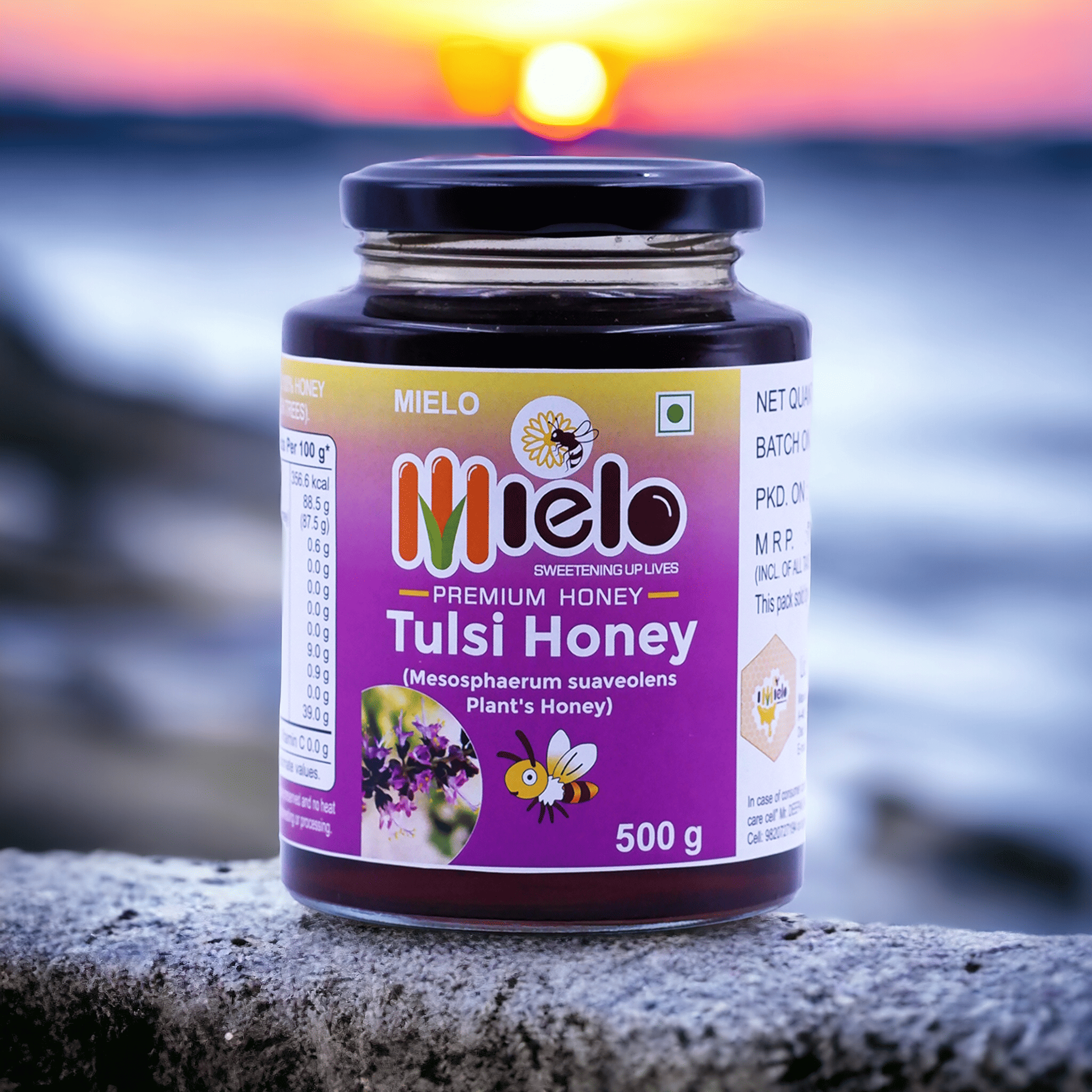 Mielo Tulsi Honey 500g 