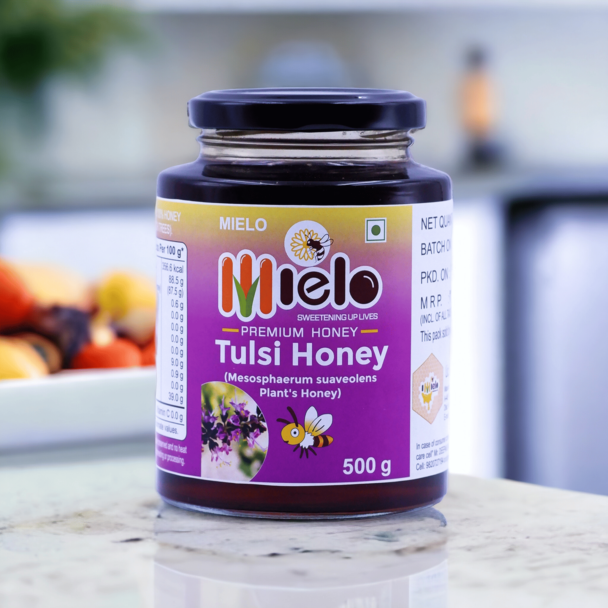 Mielo Tulsi Honey 500g 