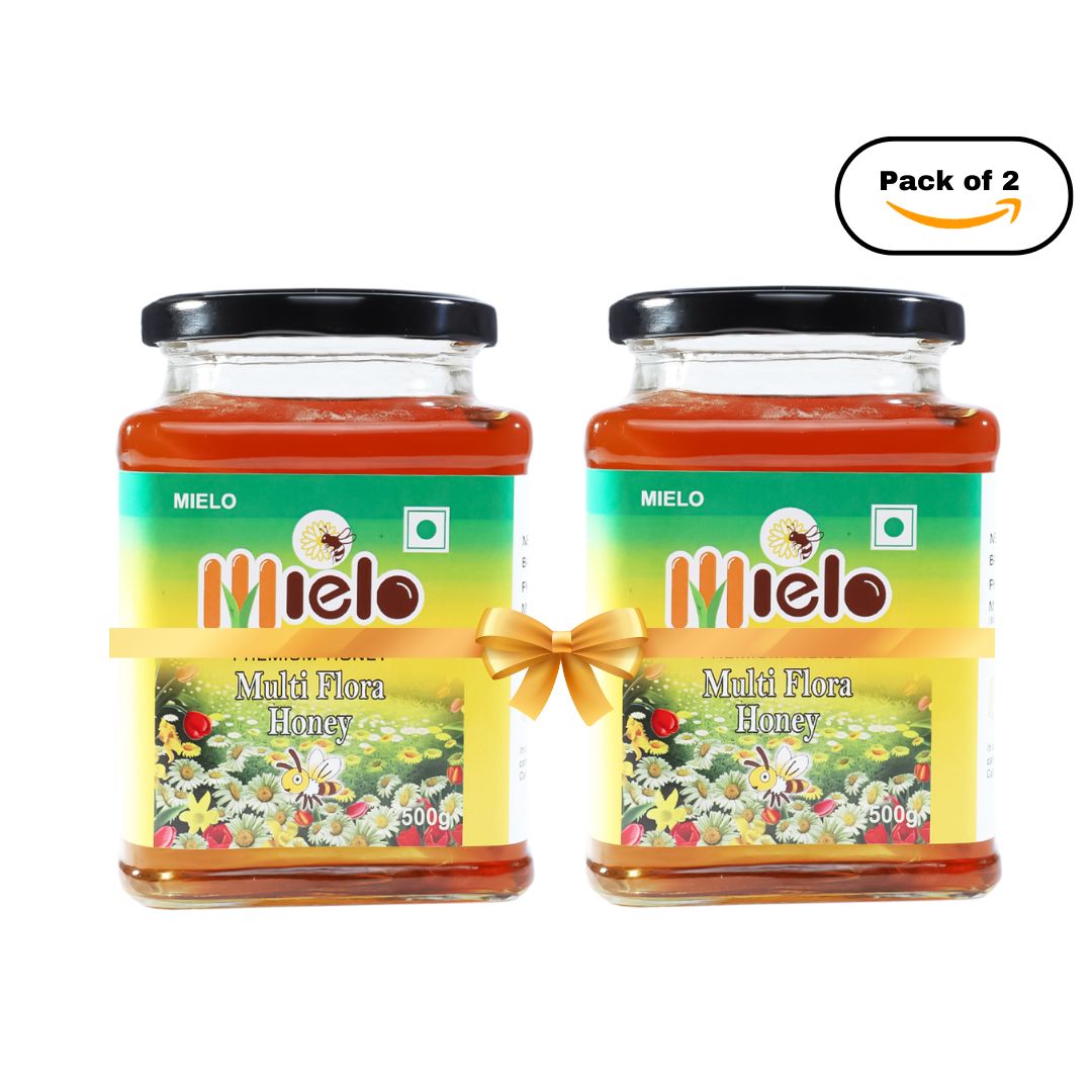 Mielo Multiflora Honey Combo (500g x 2)